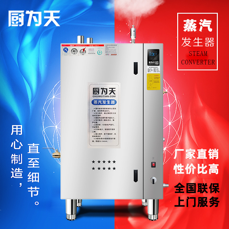 Commercial gas steam generator steam engine tofu boiling pulp machine brew steaming steaming steamed steam