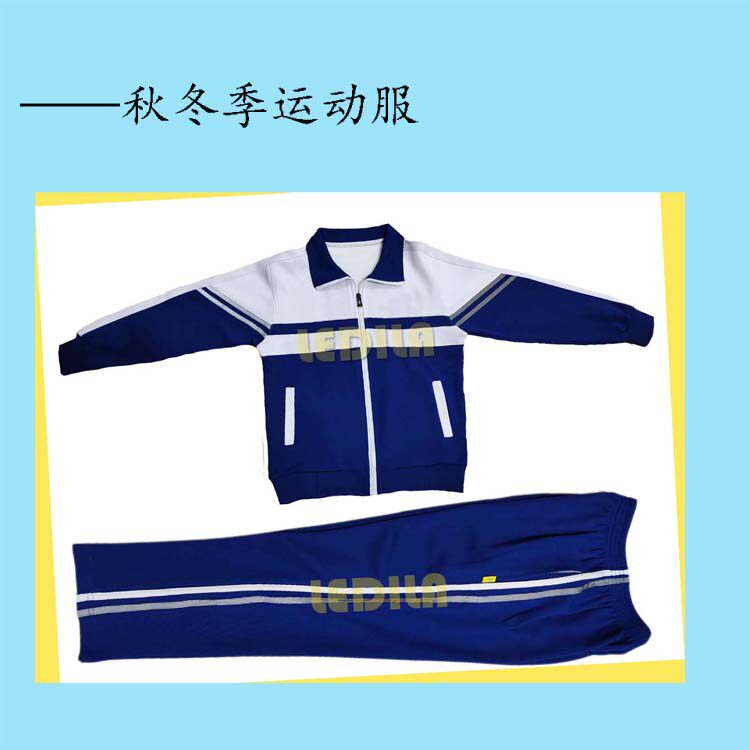 Fujian Province Xiada Primary School Uniform Autumn and Winter Sportwear Garden Clothing for Boys and Girls