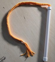 Wang Er Xiaos stage performance props herding cattle sheep sheep whip childrens stage performance photography props yellow