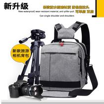 Suitable for Canon Nikon Sony single shoulder backpack SLR camera bag multi-functional backpack waterproof