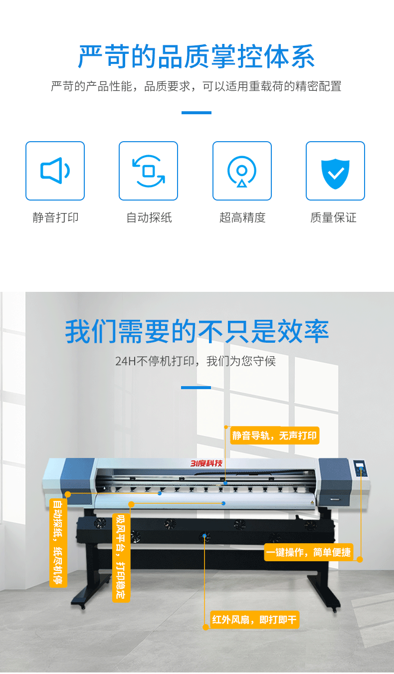 Фото машины 31度户外高速压电写真机户内装饰画高精度打印uv卷材数码喷绘机器