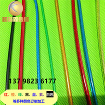 304-316 stainless steel red rubber coated wire rope diameter 1-2-2 5-3-4-5mm color plastic coated steel wire rope