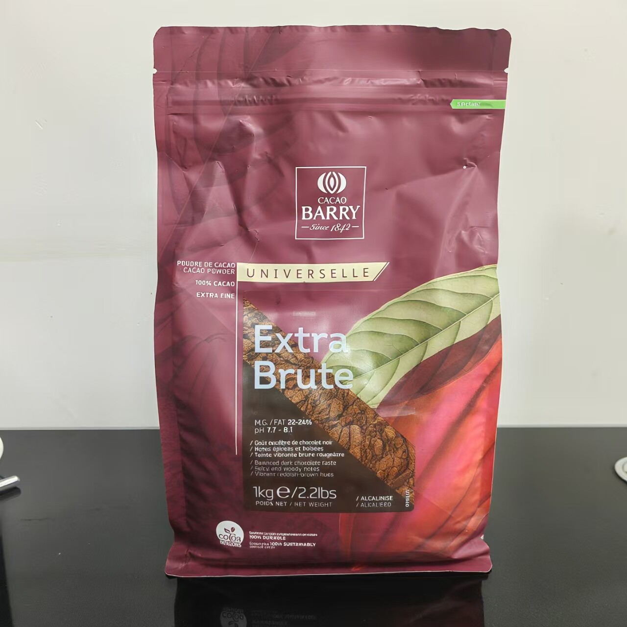 法国可可百利可可粉Cacao Barry深咖色防潮可可粉2号1kg3号红咖色评价- 淘宝网