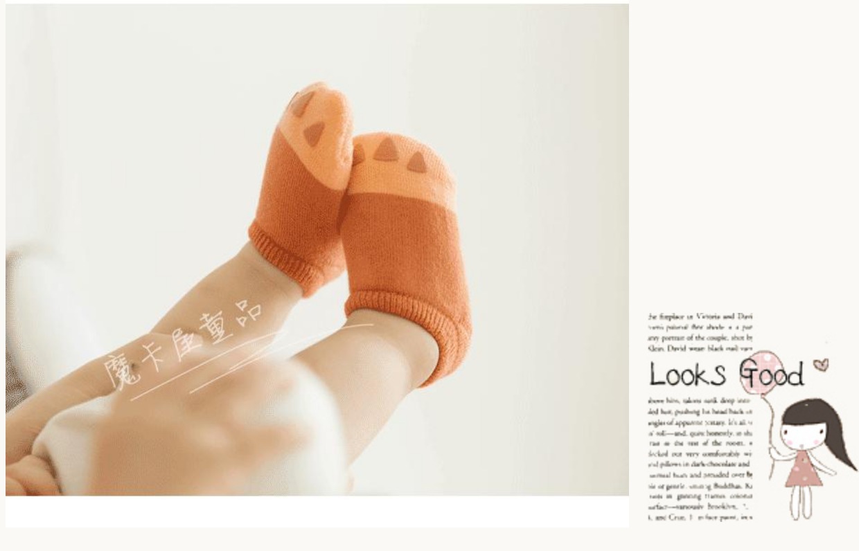 Vớ bé đi tất vớ chống trượt 0-6 tháng cho bé vớ cotton mùa thu và mùa đông cho bé tất 1-3-5 tuổi tất sơ sinh