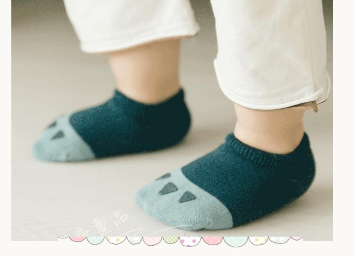 Vớ bé đi tất vớ chống trượt 0-6 tháng cho bé vớ cotton mùa thu và mùa đông cho bé tất 1-3-5 tuổi tất sơ sinh
