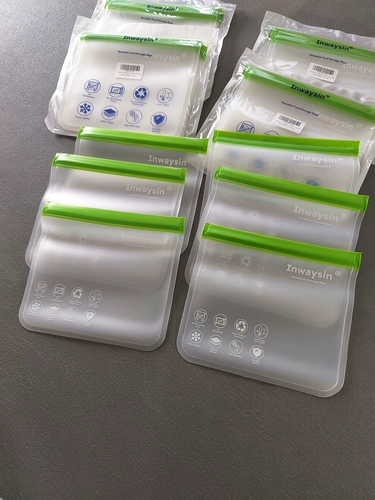 Многоразовая качественная экологичная система хранения, герметичный мешок, увеличенная толщина