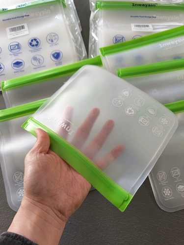 Многоразовая качественная экологичная система хранения, герметичный мешок, увеличенная толщина