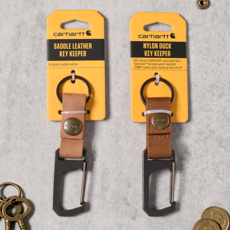 Carhartt American-Style Workwear Accessories Retro Casual Vintage Canvas Hanging Buckle Portable Keychain Decoration Carhartt American-Style Workwear Accessories Retro Casual Vintage Canvas Hanging Buckle Portable Keychain Decoration