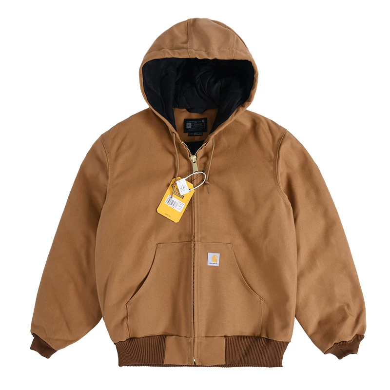 Windproof design jacket with hood, J140, American style, increased thickness