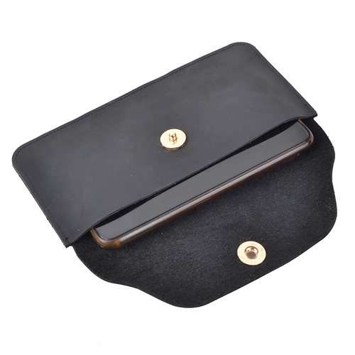 Ретро поясная сумка, мобильный телефон, ремень, из натуральной кожи