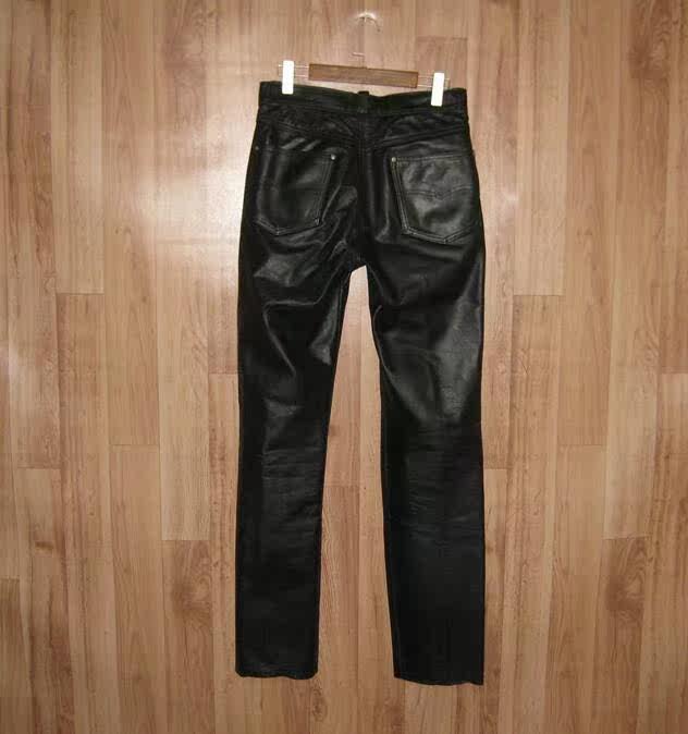 Pantalon cuir homme - Ref 1491327 Image 9