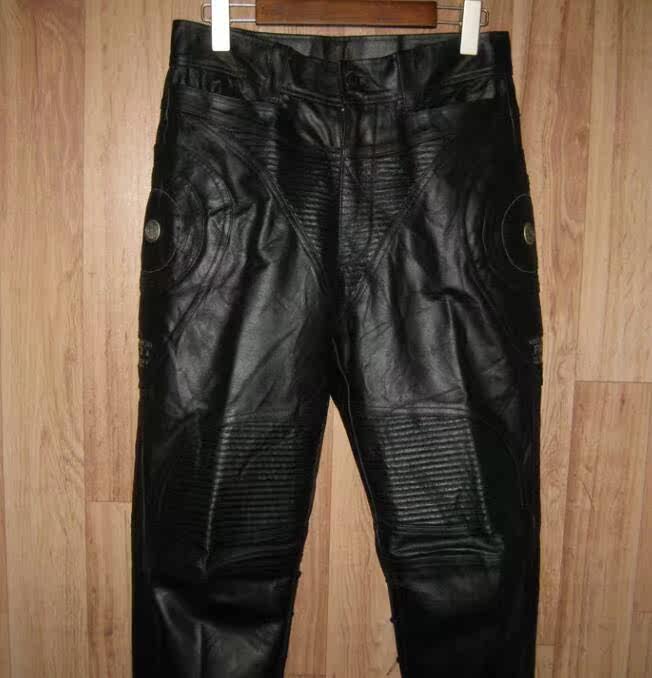 Pantalon cuir homme - Ref 1491463 Image 9