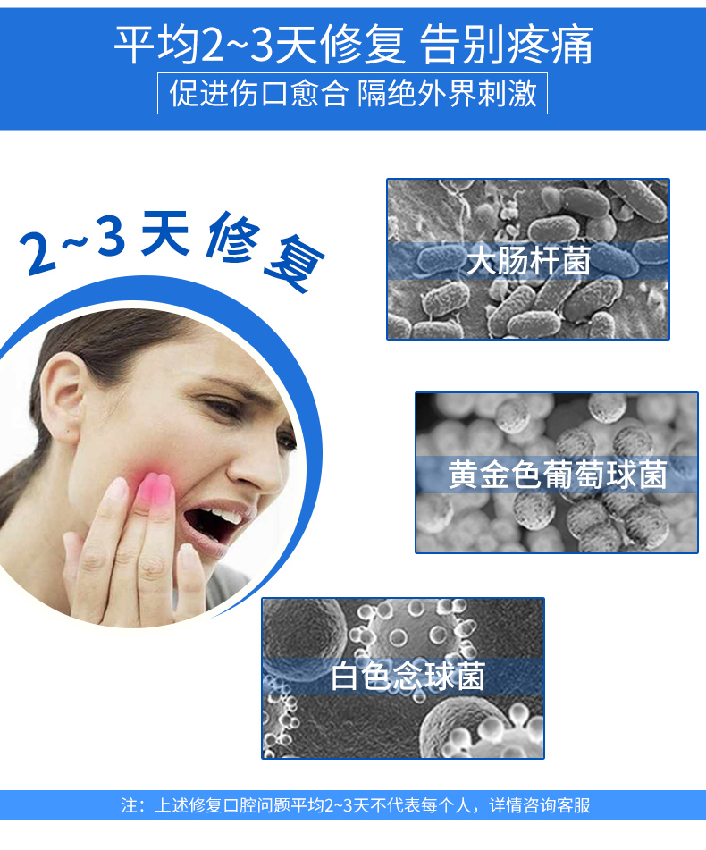 德国进口 SOS 口腔溃疡凝胶 10ml 1分钟见效 图6