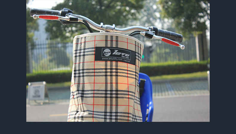 Panier pour vélo en toile - Ref 2260140 Image 21