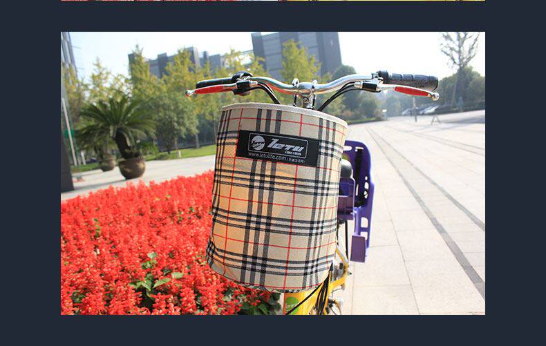 Panier pour vélo en toile - Ref 2260140 Image 19