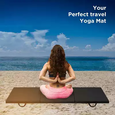 Gymnastics mat Portable sit-up mat Sports mat Thickened Nap mat Moisture-proof mat Foldable Yoga mat