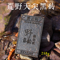 Authentic Hunan Barren Mountain Wild Tianjian Black Brick Tea Wild Cloud Anhua Black Tea Premium