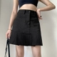 Amyway cạp cao phù hợp hoàn toàn với váy xếp ly mỏng và màu xanh tươi mát váy cô gái cổ điển váy đuôi cá chữ A - Váy