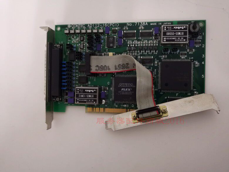 CONTEC Contek ADI12-16 (PCI) No 7138A original dress needs to be negotiated