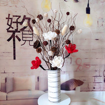 Creative Desktop TV Cabinet Tea Table Decoration Flowers Dry Branches Leafy Flowers Flower Arrangement Home Decorations Hem