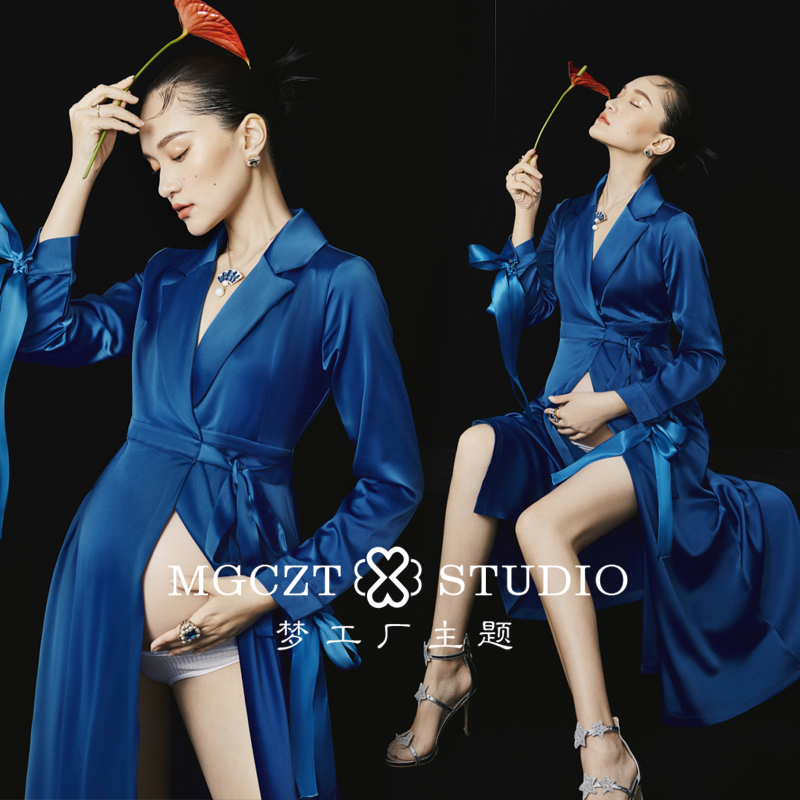 Photo Gallery New Pregnant Woman Themed Photography Clothing Big Size Photography Parenting Goddess Spicy Mother Hot Photo Women Gown