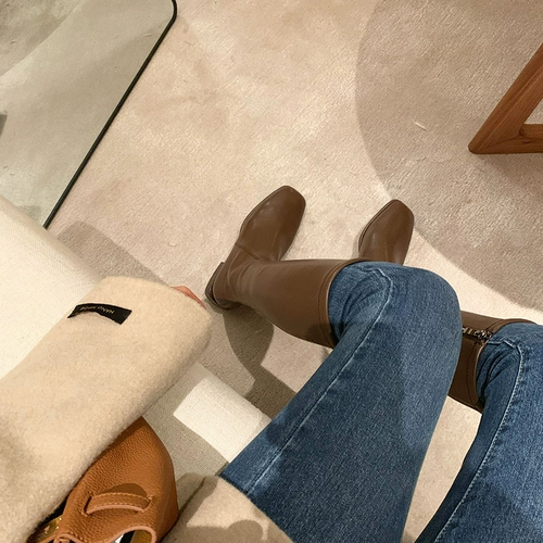 [Sheii su yinyin] Wang freed Felfare ~ грубые эластичные силовые ботинки High Power Boot