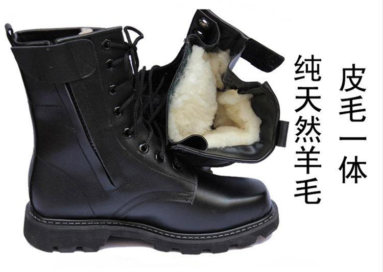 Bottes militaires en cuir - lumière - Ref 1398736 Image 19