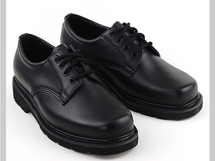 Bottes militaires en cuir - amortissement - Ref 1401409 Image 9