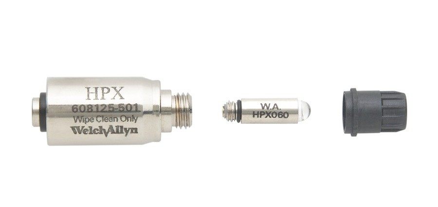 Welch Allyn Wellyn Fiber Larynglens Light Bubble 608125-501HPX060WIPE Clean Only