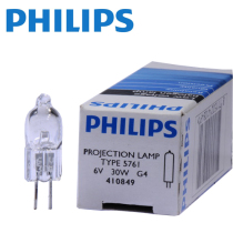 Original Philips Microscope bulb PHILIPS 5761 6V30W 410849m Halogen bulb
