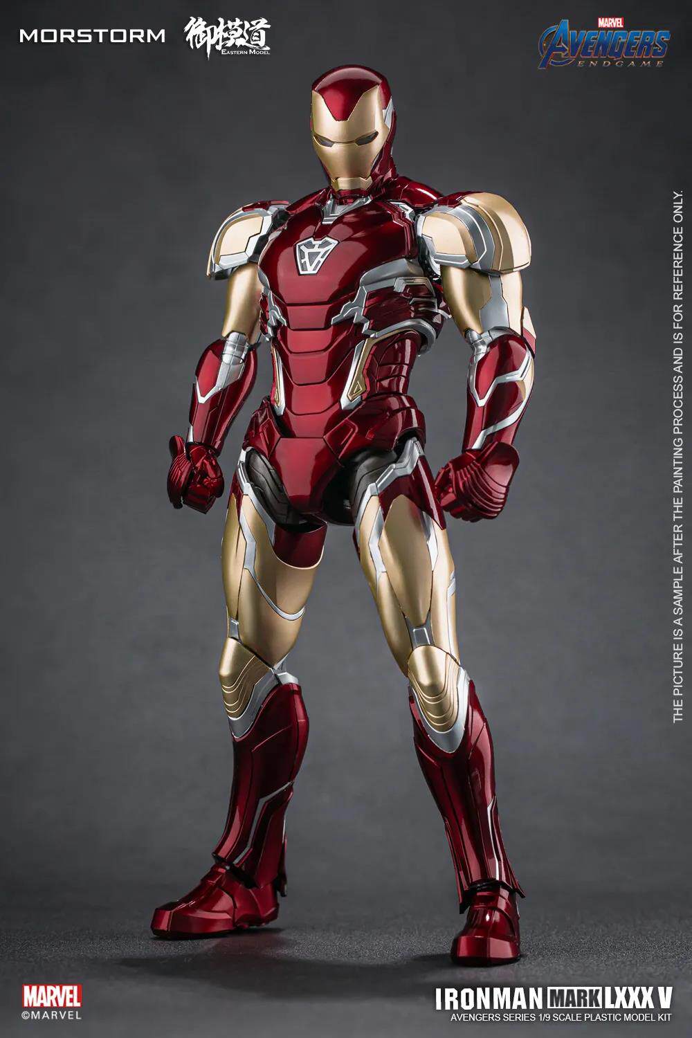 Spot Royal Model Road Iron Man MK85 Assembled Model Avengers Endgame Prime Group Edition