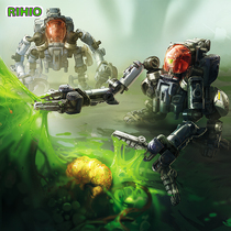 RIHIO unlimited profound MM009 working ant mechanical anthropogenic ERGATES robot assembly and combined model toys