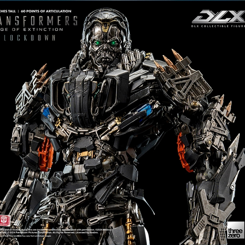 Threezero 3A Dlx Confinement Transformers: Age of Extinction Finished Movable Alloy Model Movie Version
