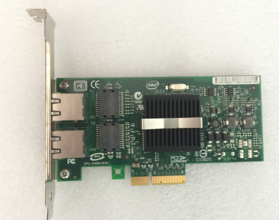 Original IBM minicomputer network card 5767 FRU: 46K6601 9402pt 82571 chip