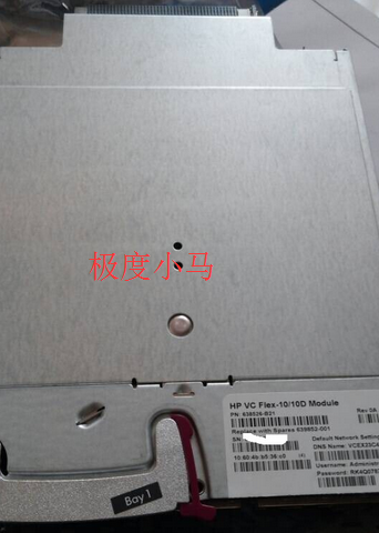 HP BLc VC Flex-10 10D Module 639852-001 638526-B21 Original