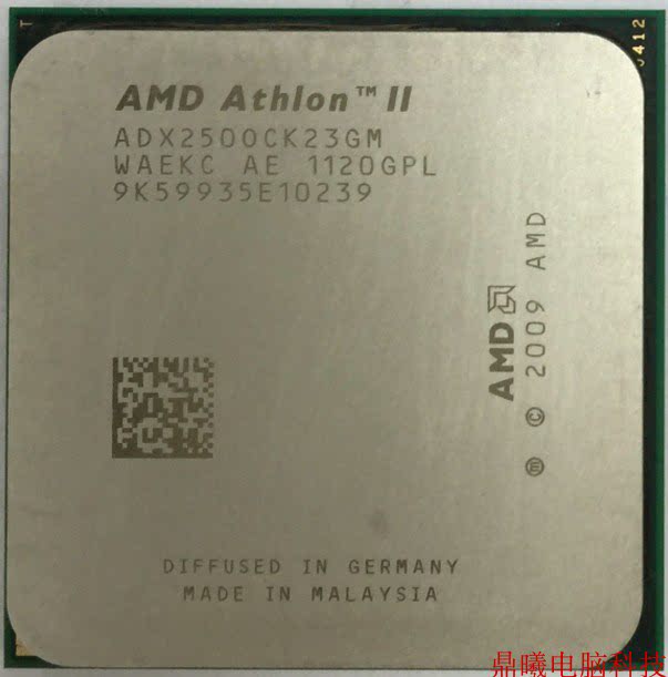 AMD Athlon II X2 250 Dual-core CPU 3 0G AM3 938 needle Bulk x240 x245