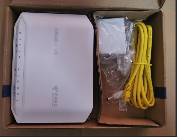 The new Fiberhome HG6543C1 Gigabit fiber cat GPON Tianyi gateway 3 0 4 port single frequency Guangdong Telecom version