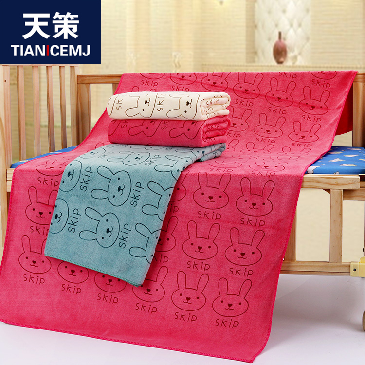 Korean version adult thickened small animal bath towel soft microfiber absorbent breathable hotel bath large bath towel wholesale