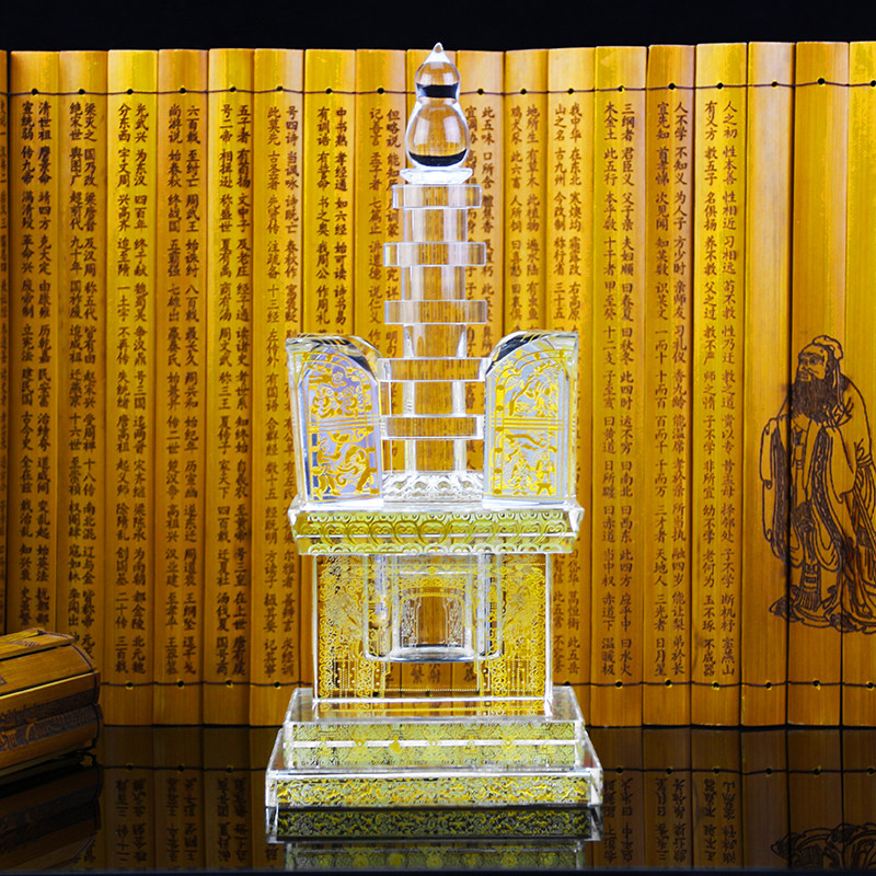 Crystal Sheerita Ayut King Taver Hall Pendulum Fitting to hide the shelly manna pill to support the religious apparatus