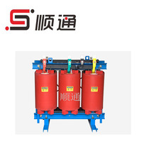 SCB10-50KVA 10KV-0 4SC11 series with temperature control stainless three-phase dry type power transformer Shuntong