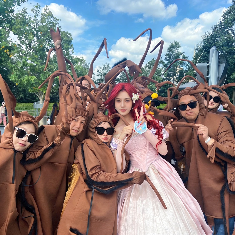 Halloween Cockroach Poop Adult Cosplay Costume Funny Men Quirky Annual Meeting Birthday Party Abstract Role Play