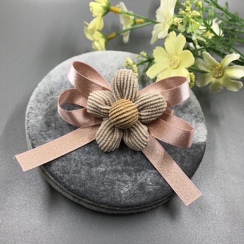 Phụ kiện tóc cho trẻ em, bé gái, kẹp tóc, tóc đuôi ngựa, nhúm, nửa đầu, năm cánh hoa, kẹp bên dễ thương, mũ bảo hiểm bé gái - Phụ kiện tóc scrunchies hoa cúc
