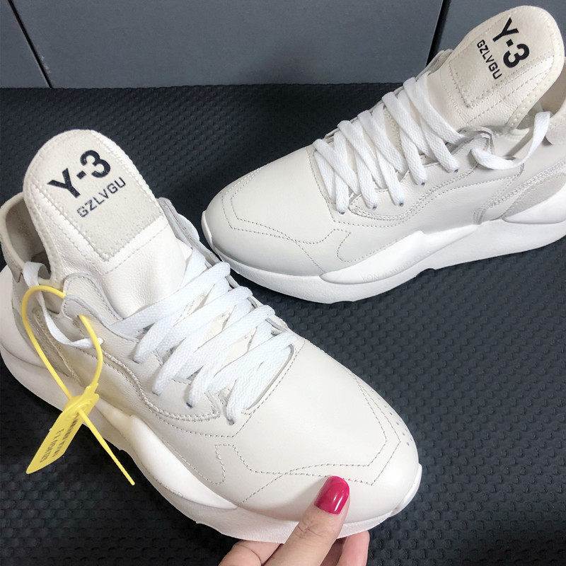 Buy New gzlvgu y-3 men's shoes y3 black samurai ninja shoes leather shoes daddy shoes small 