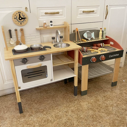 Детская семейная игрушка, детский комплект, кухонная утварь, 3-6 лет, подарок на день рождения