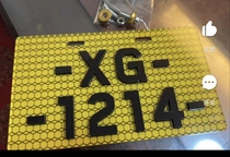 No. 9 new cartoon calf accessories electric motorcycle personalized crystal acrylic toy