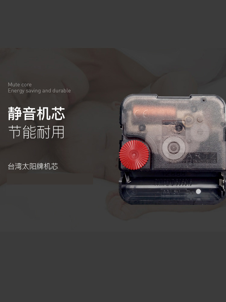 Modern Minimalist Clock, Home Clock, Light Luxury Wall Clock, Living Room Black Creative Stylish Nordic Silent Wall Clock