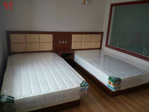 Express Hotel Furniture Farmhouse Rental House Single Apartment Standard Room Single Room Bed Box Rack Hotel Inn Hotel Bed