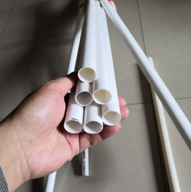 Hand-wagging flag pole PVC pipe Red Flag Customized to be the logo pole company LOGO pole sports banner