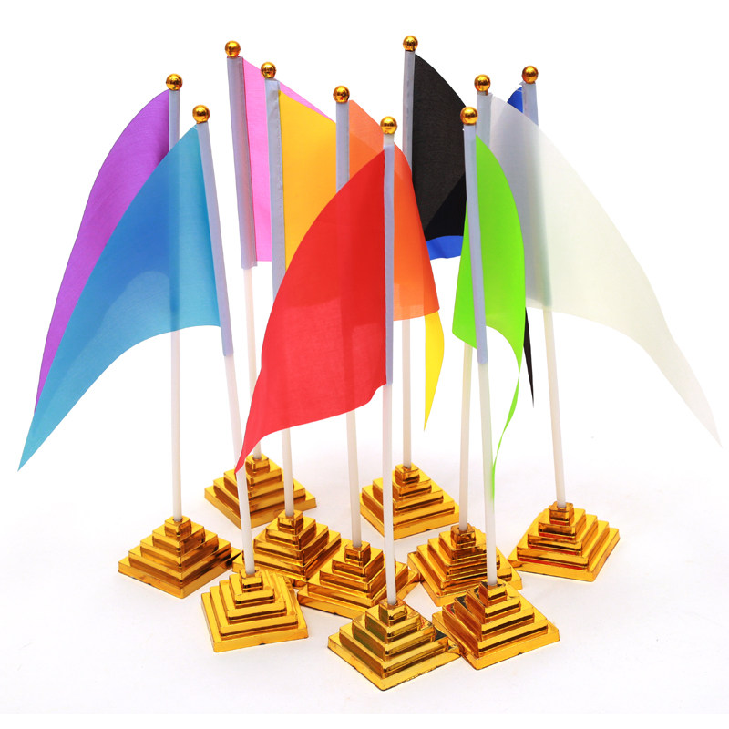 Triangle Color Flag Table Banner Advertising Banner to be Flag Flag with Base Flag Color Banner Company Banner Color Banner Company Banner