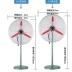 Quạt điện công nghiệp cao cấp quạt sàn cao cấp 750mm650 Quạt treo tường nhà máy sản xuất quạt treo tường bằng đồng nguyên chất - Quạt điện